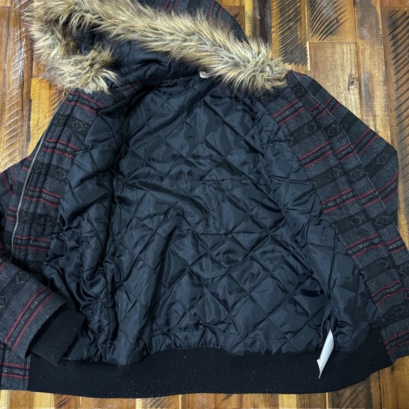 Charcoal Hooded Roxy Jacket - Picture 5 of 13